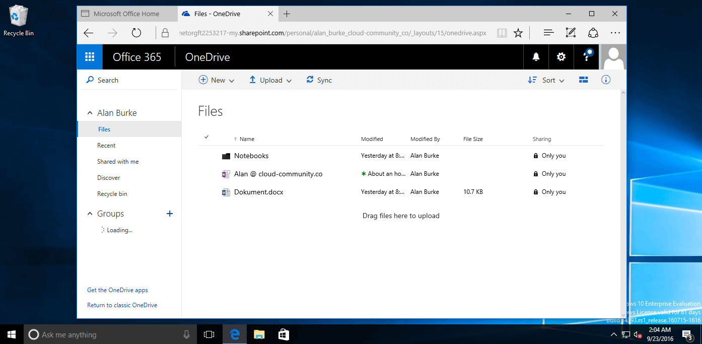 Dateien mit OneDrive zentral in der Cloud ablegen