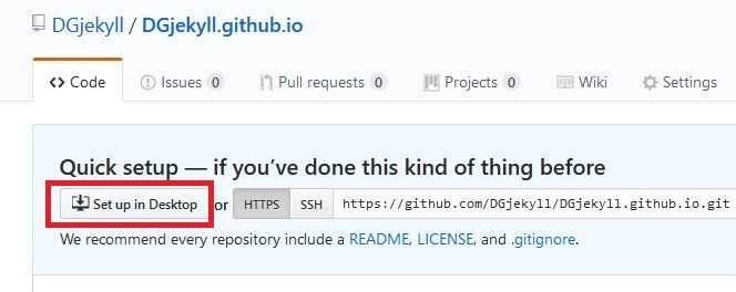 GitHub: Repository-Ansicht