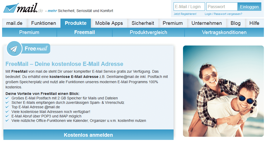 E Mail Anbieter Kostenlos Vergleich E Mail Anbieter Kostenlos Vergleich