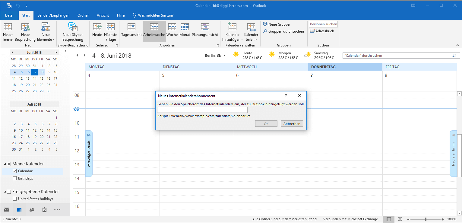 Outlook Google Calendar Sync So Synchronisieren Sie Ihre Kalender Ionos