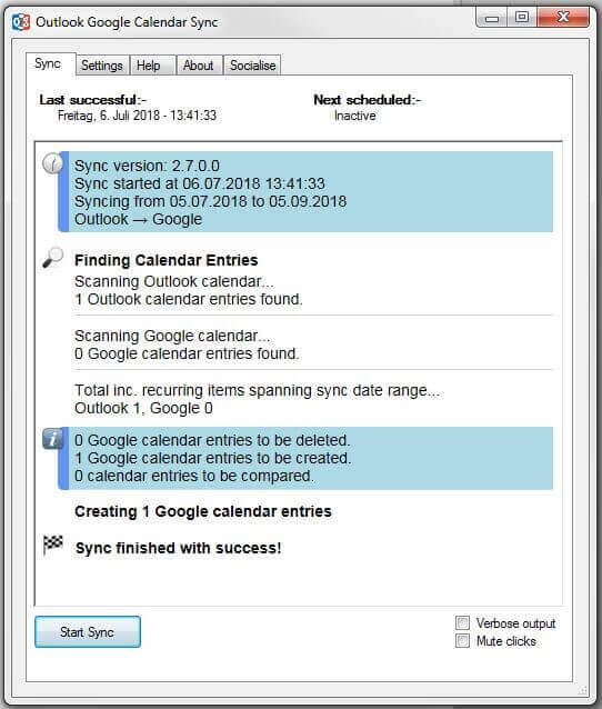 Outlook Google Calendar Sync: Kalender-Synchronisierung