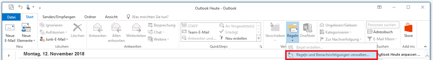 Outlook Regel Erstellen So Funktioniert S Ionos