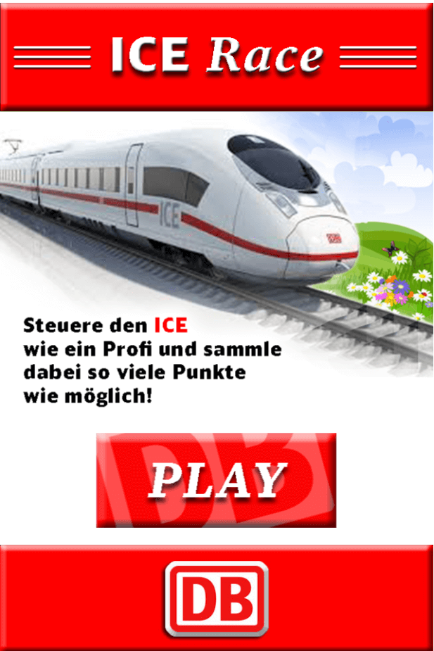 Screenshot des Onlinespiels ICE Race