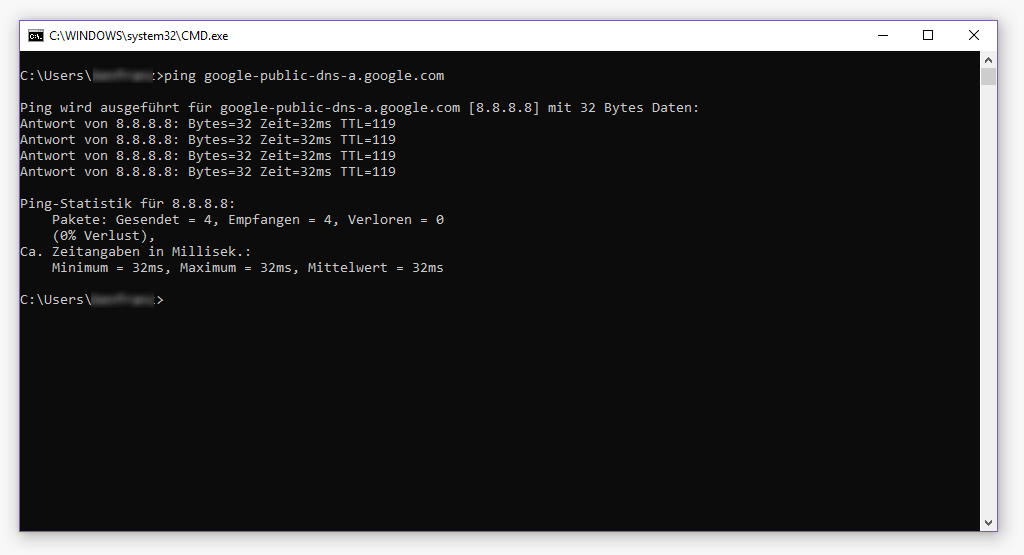 Ping Befehl Mit Dem Ping Command Eine Ip Anpingen Ionos