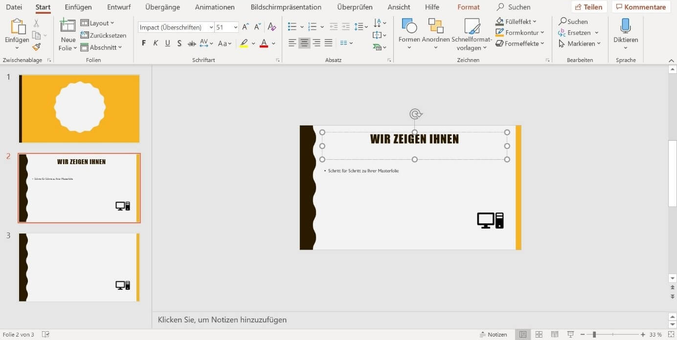 Powerpoint Folienmaster Erstellen Anpassen Bearbeiten Ionos