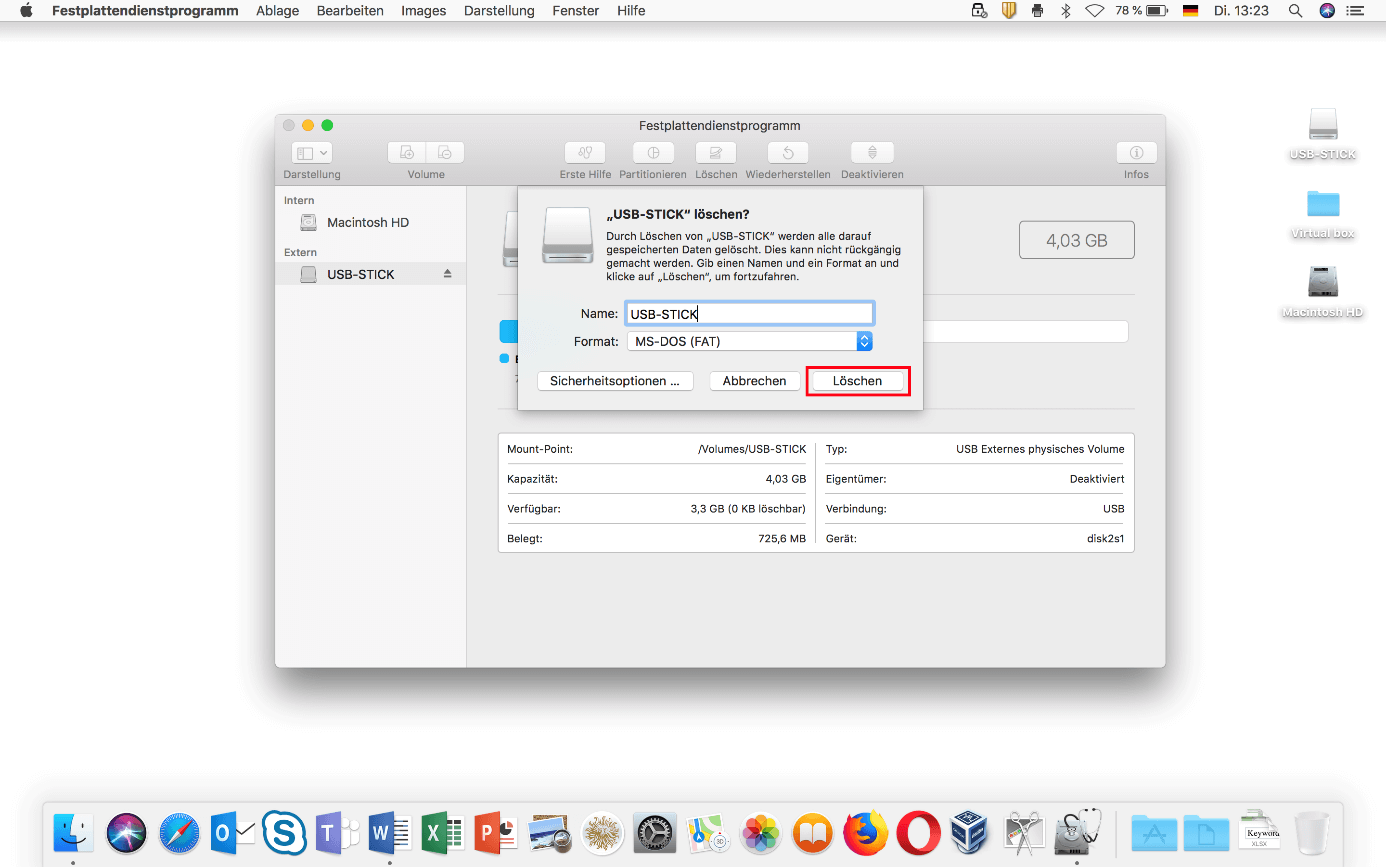 rådgive lyse Relativitetsteori USB-Stick formatieren auf dem Mac | Schritt-für-Schritt-Tutorial - IONOS