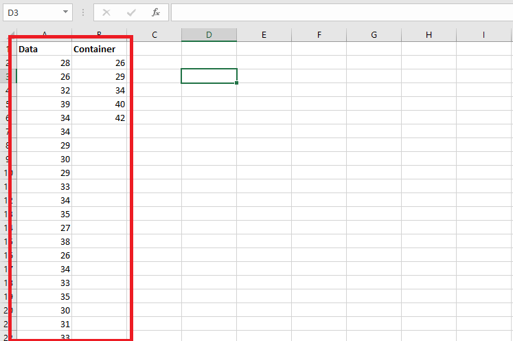 Tabelle als Grundlage für ein Histogramm in Excel