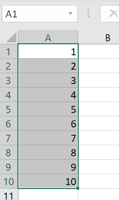 Excel nummeriert nun automatisch