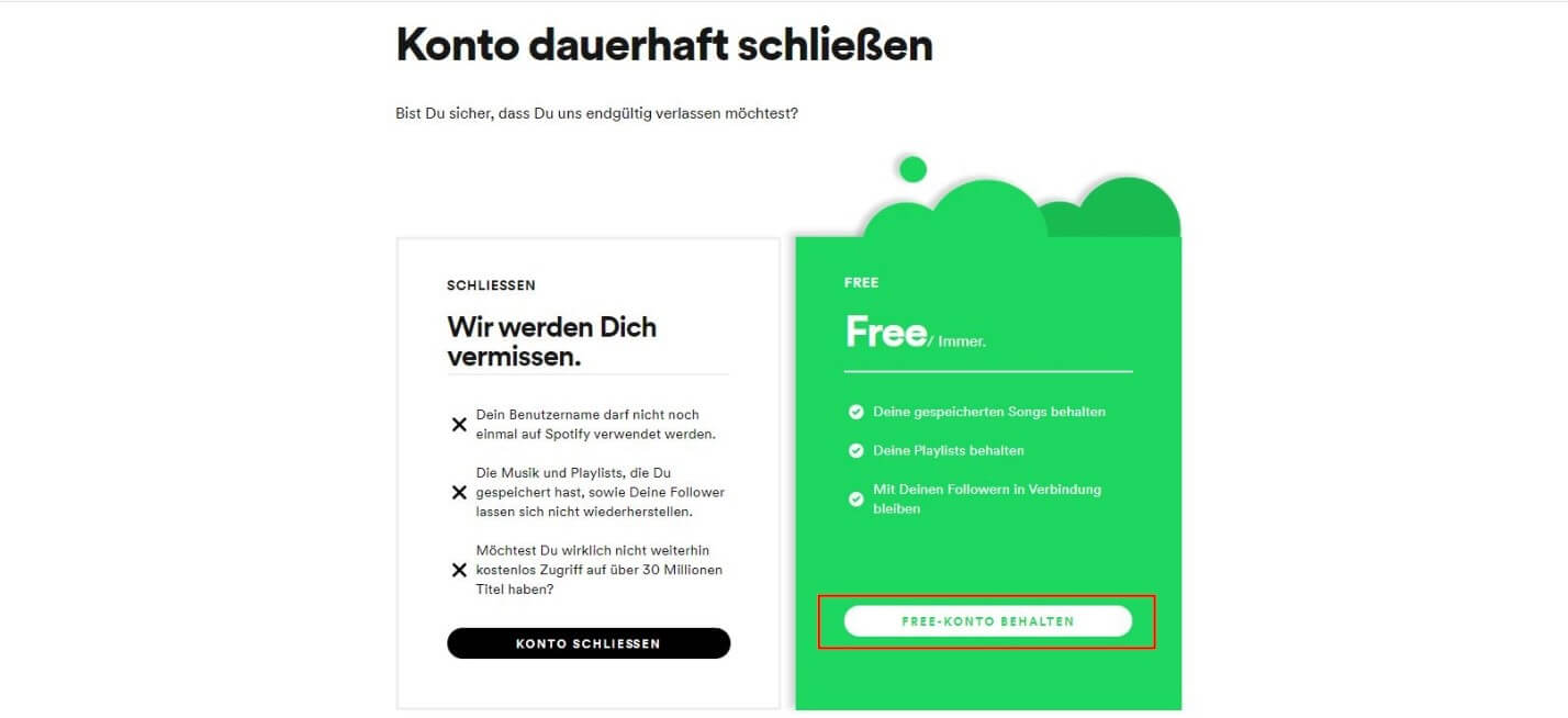 Spotify: Wechsel zur Free-Version