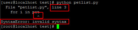Dekodierung eines Python-Fehlers