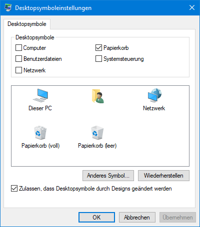 Mülleimer und Papierkörbe, Computer-Icons, andere, Bereich