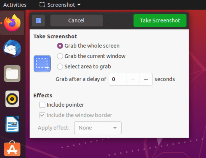 Ubuntu-App für Screenshots in Linux