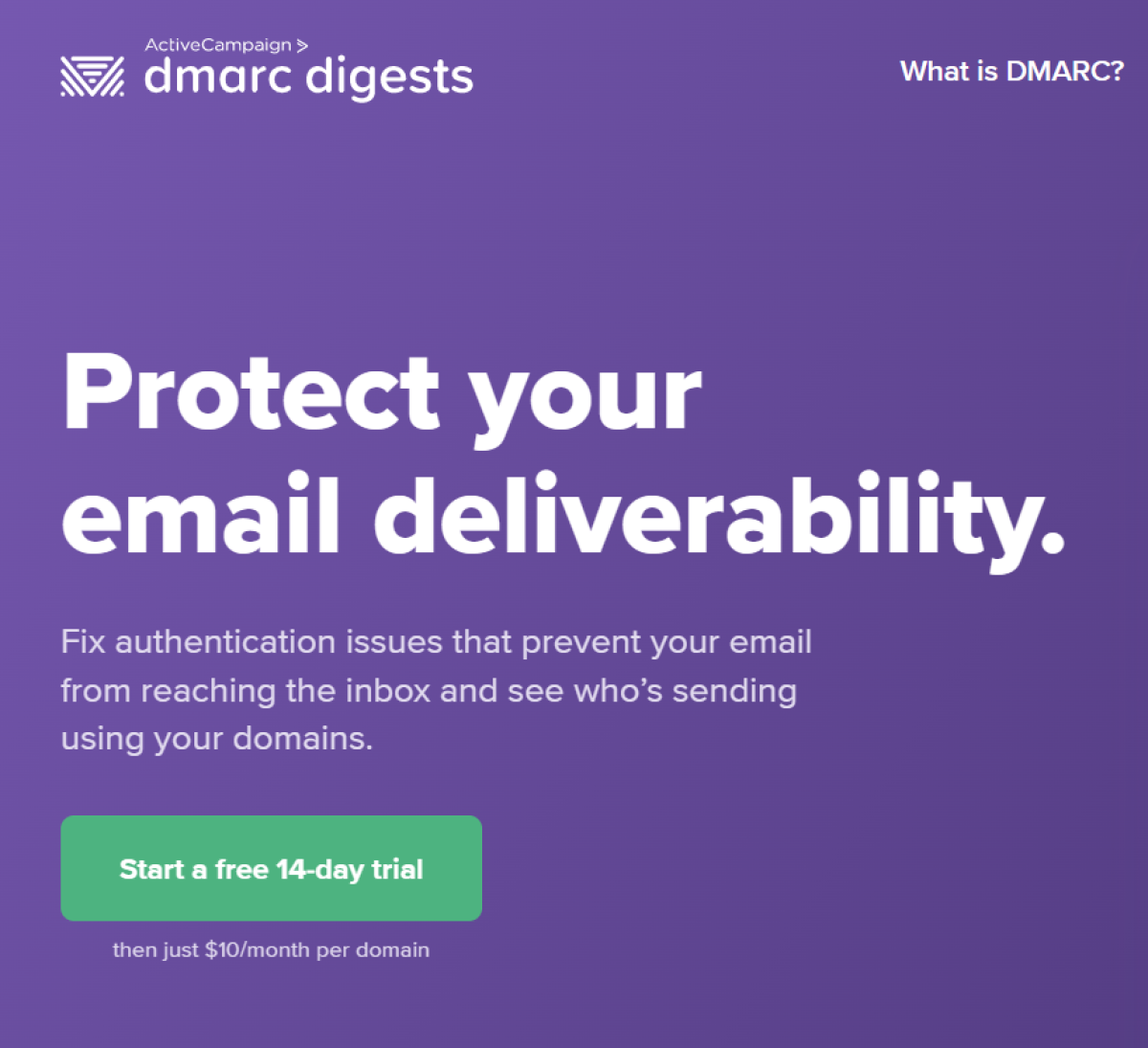 Webbrowser: DMARC Digests-Website