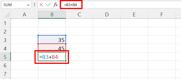 Excel-Formel bearbeiten