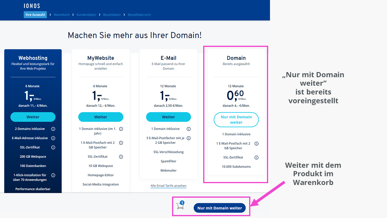 Ansicht „Angebote zur Gestaltung von Webseiten“ Ansicht „Angebote zur Gestaltung von Webseiten“