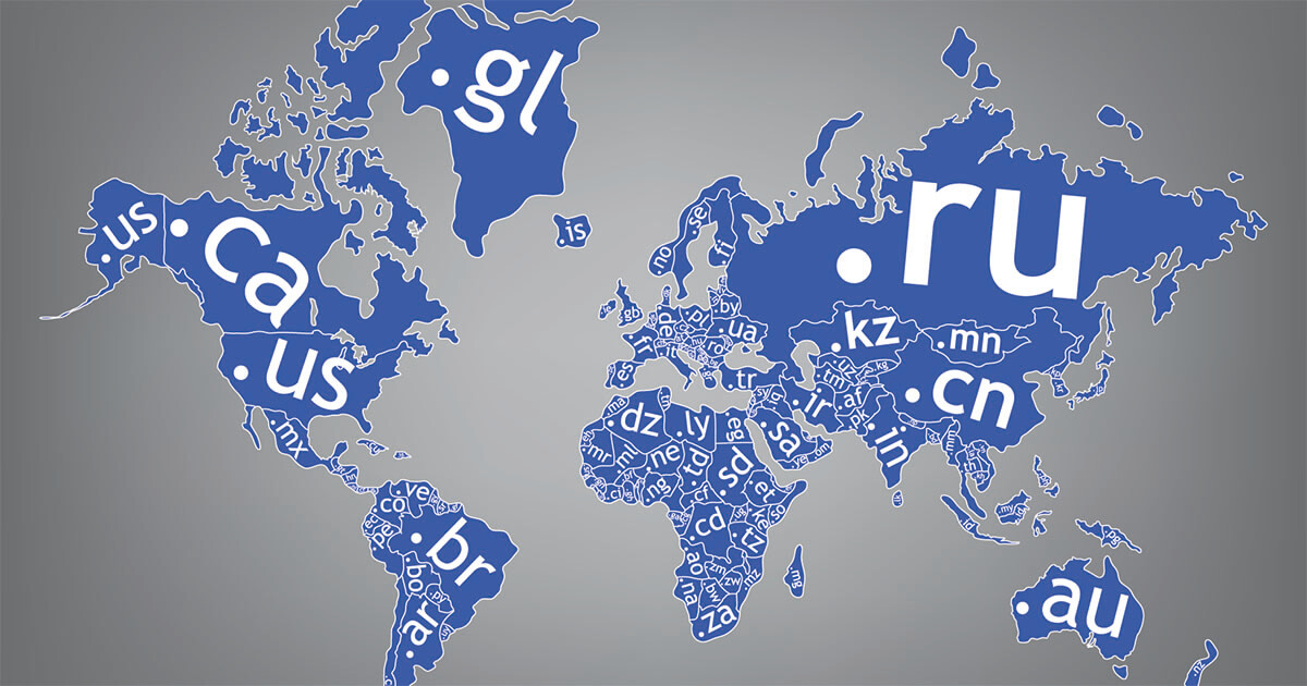 ccTLD-Übersicht: Eine Liste aller länderspezifischen Internetadressen