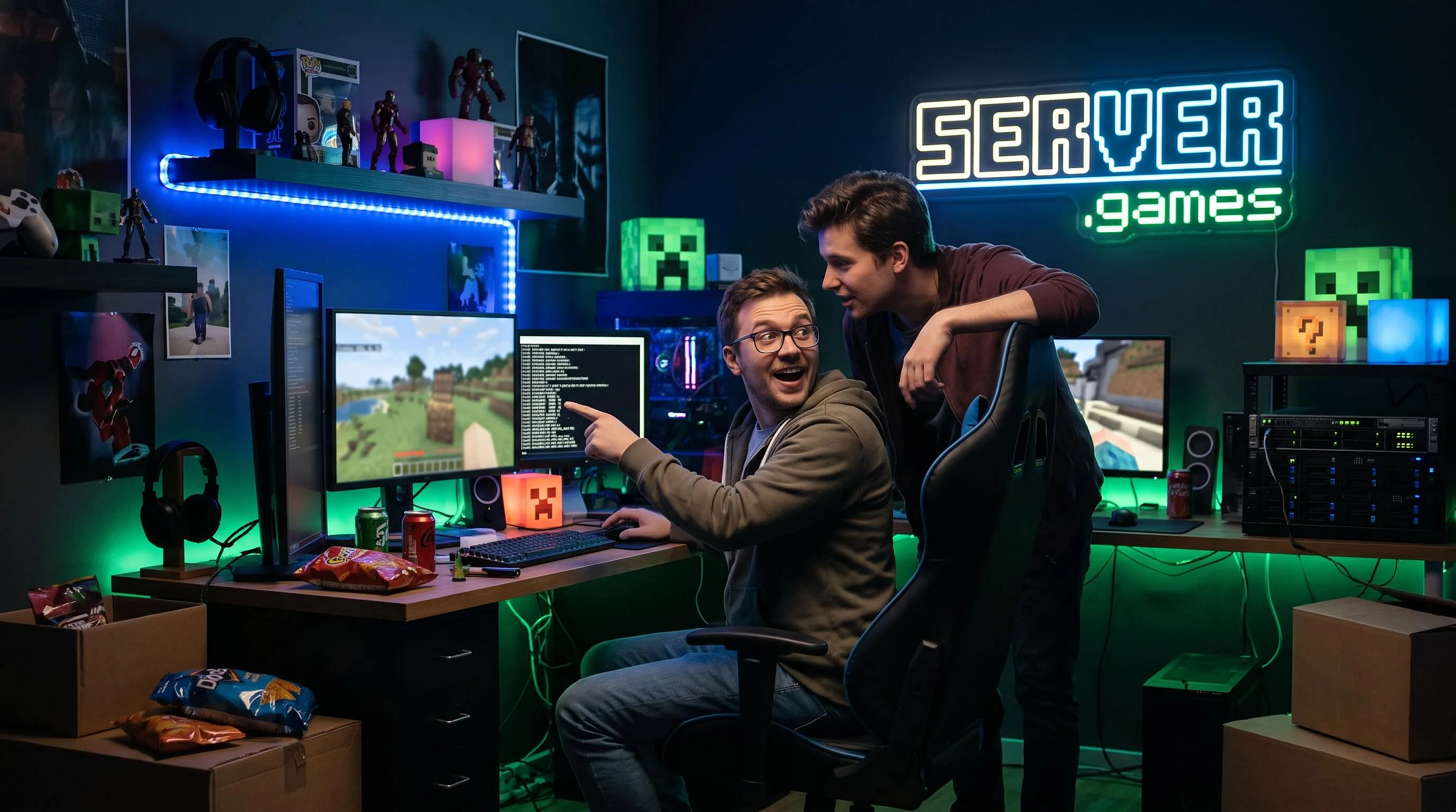 Bild: Dem Minecraft-Server eine Domain zuordnen