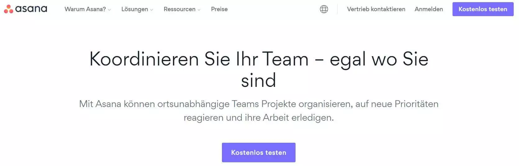 Bild: Trello-Alternativen: Asana