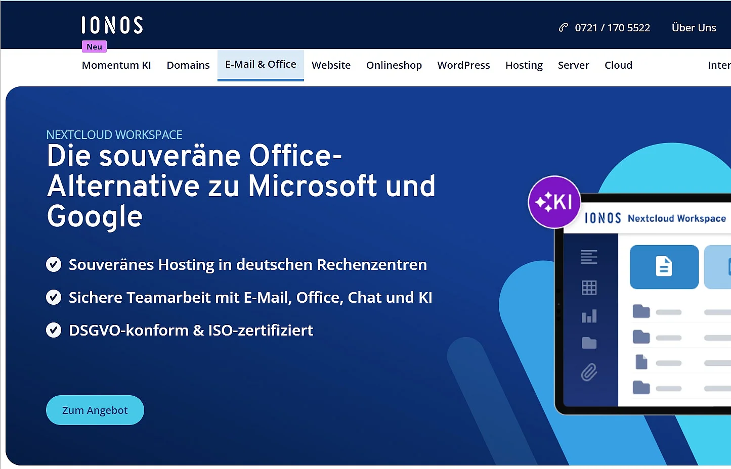 Nextcloud-Workspace Bild: Nextcloud-Workspace