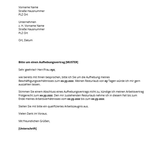 Bild: muster-fuer-die-bitte-um-einen-aufhebungsvertrag-durch-den-arbeitnehmer.png