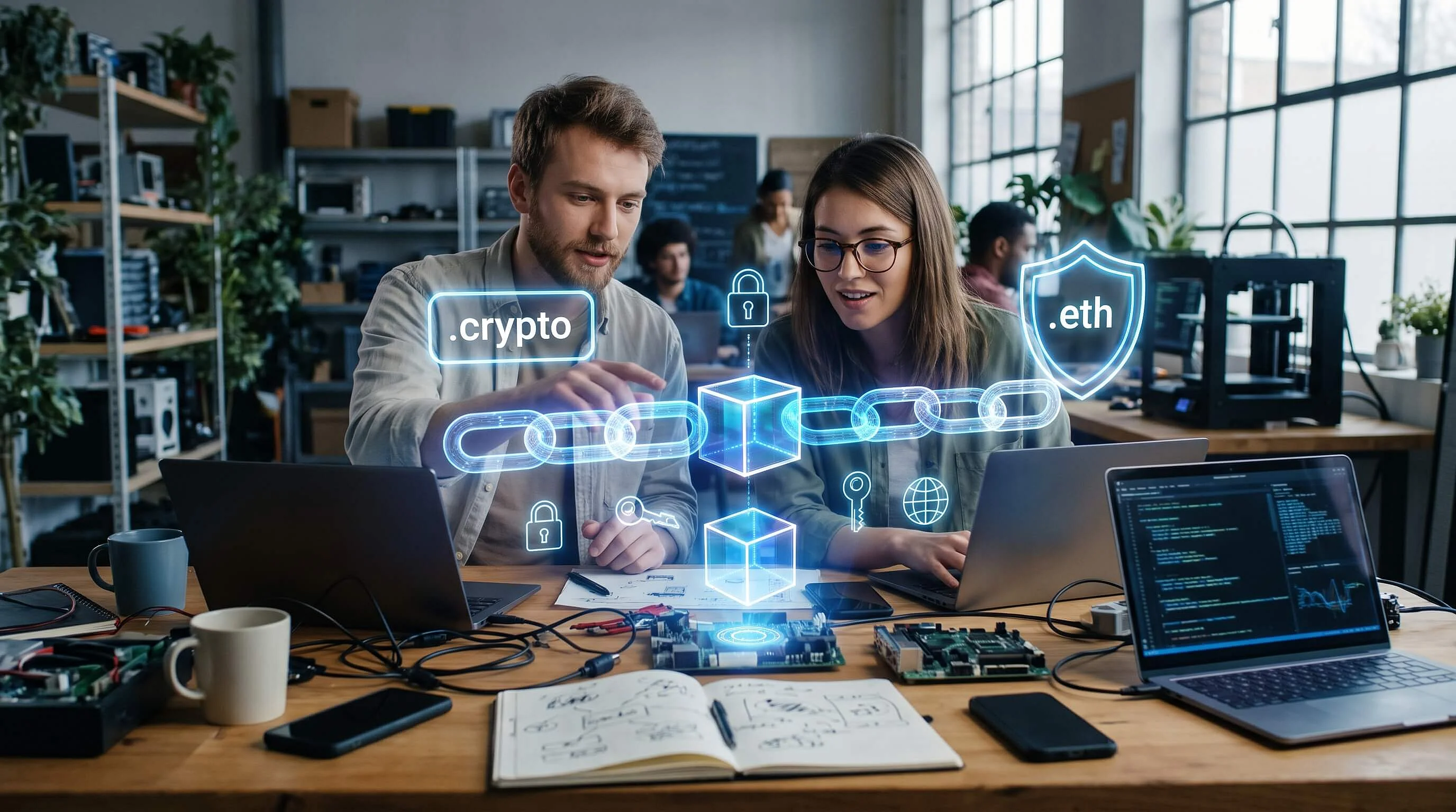 Bild: Was sind Blockchain-Domains?