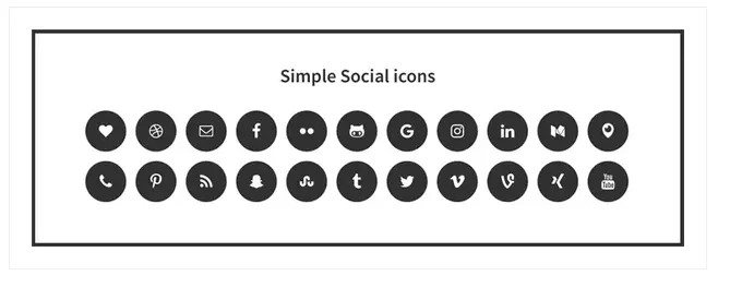 Bild: Website des Simple-Social-Icons-Entwicklers Studiopress