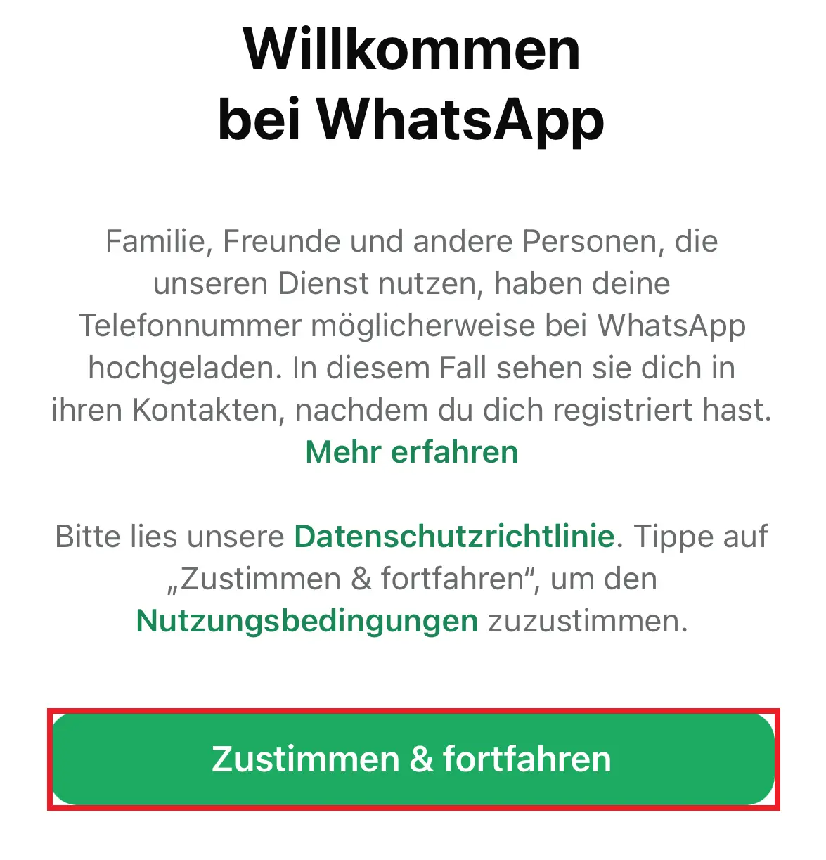 Darstellung der Zustimmung der Datenschutzrichtlinie Bild: Darstellung der Zustimmung der Datenschutzrichtlinie