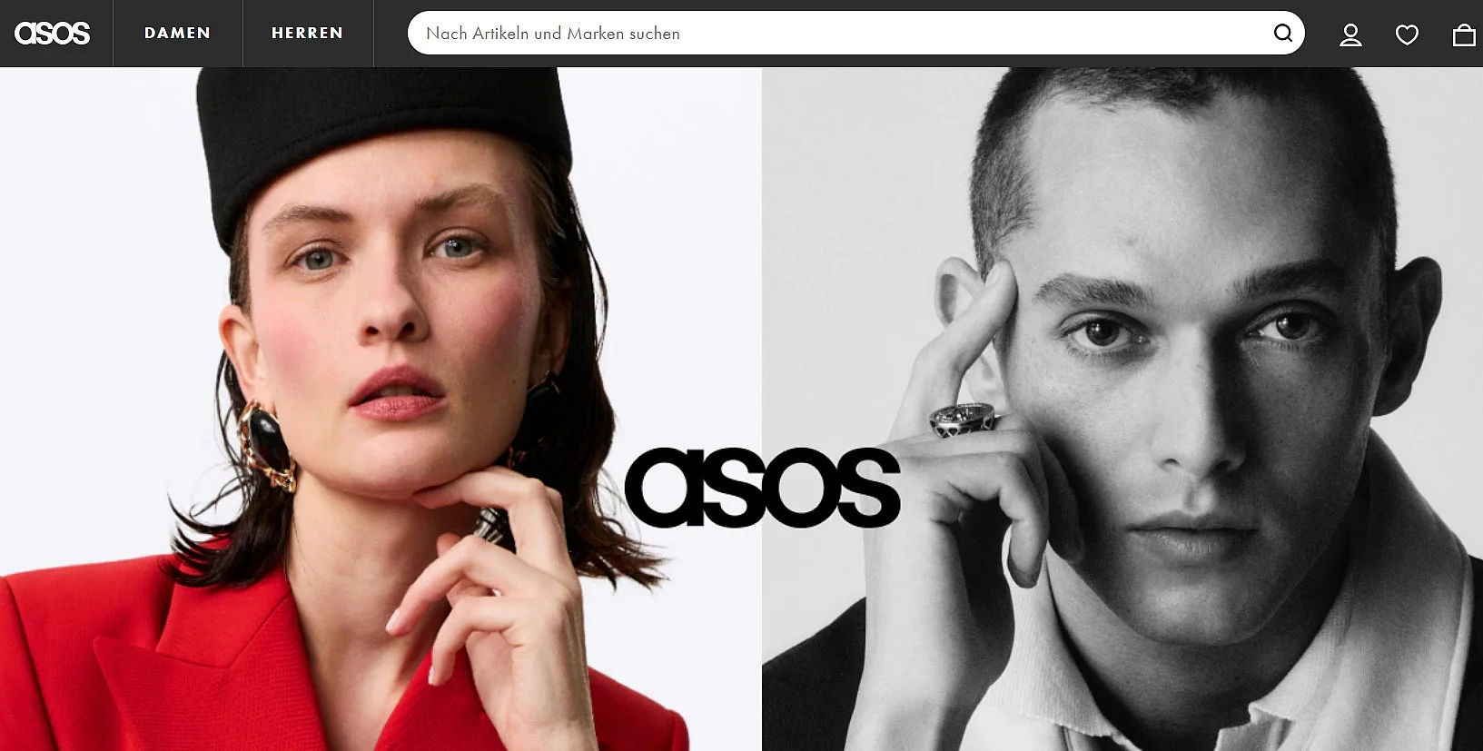 Bild: Der Onlineshop ASOS
