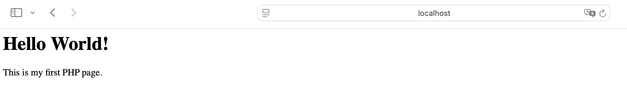 Bild: Ergebnis einer Skriptausf&uuml;hrung mit HTML-Tags