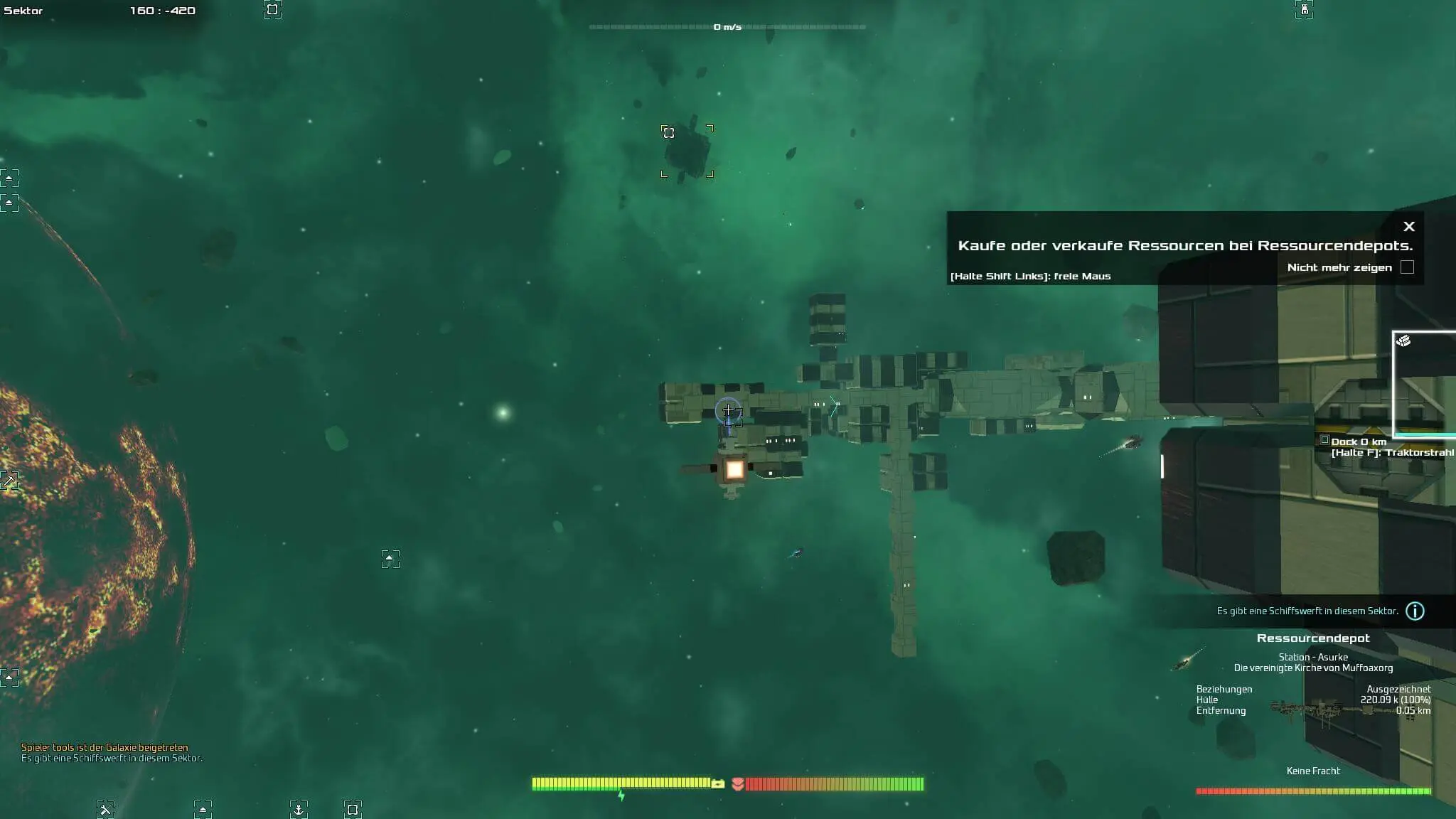 Bild: Screenshot aus Avorion