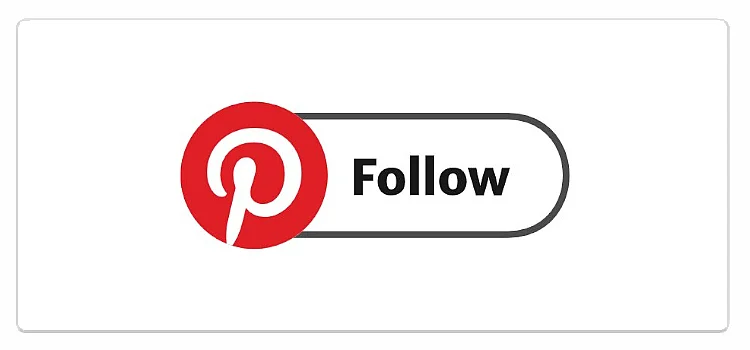 Der Follow-Button von Pinterest Bild: Der Follow-Button von Pinterest