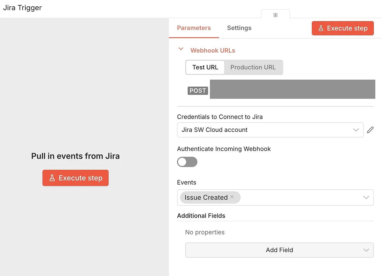 Bild: n8n: Jira-Node als Trigger nutzen