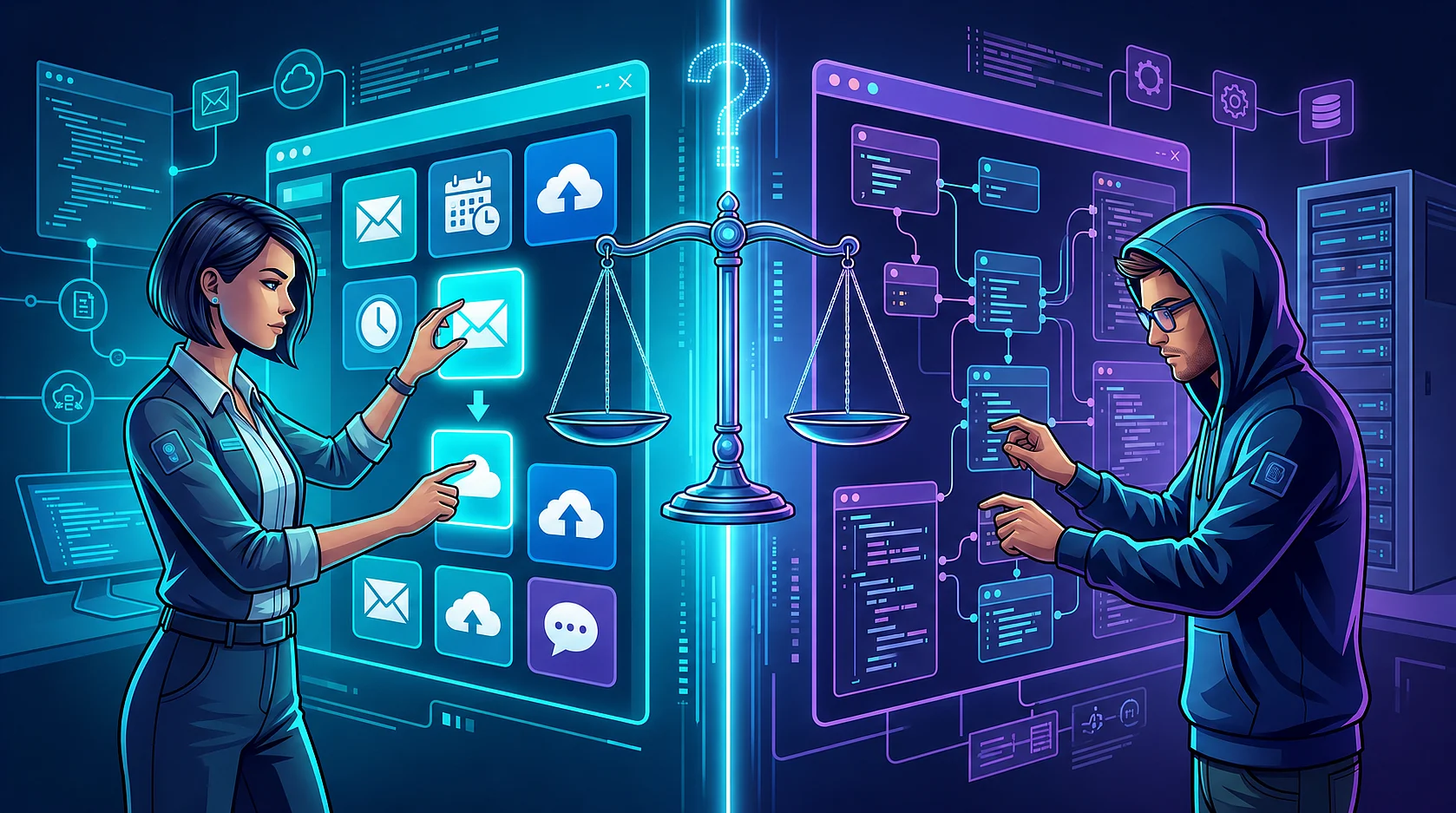 Zapier vs. n8n 2026: Welche Plattform lohnt sich für wen? Bild: Zapier vs. n8n 2026: Welche Plattform lohnt sich für wen?