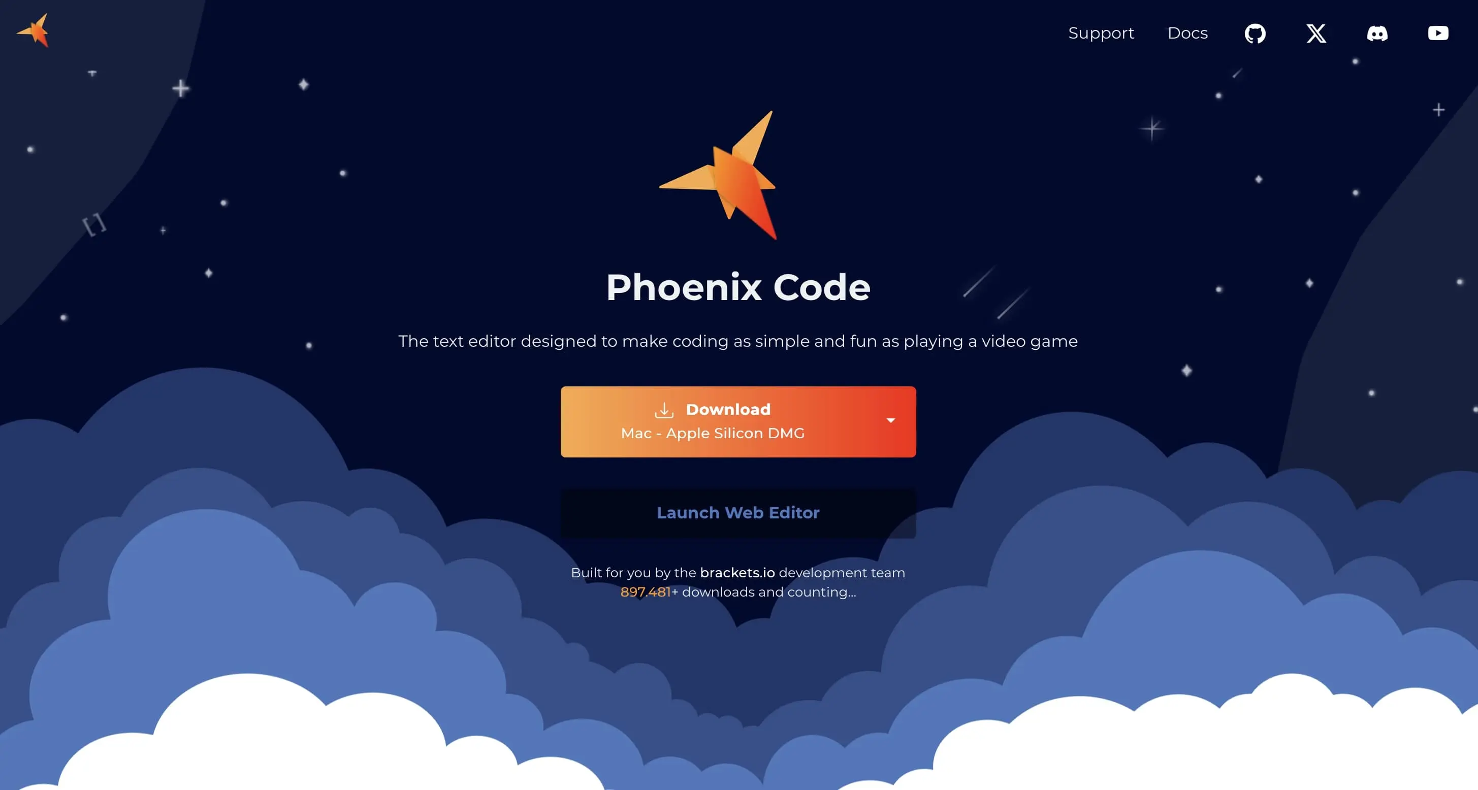 Bild: Screenshot der Phoenix-Code Homepage