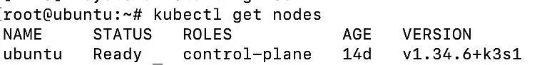 Bild: Node-Anzeige im Terminal