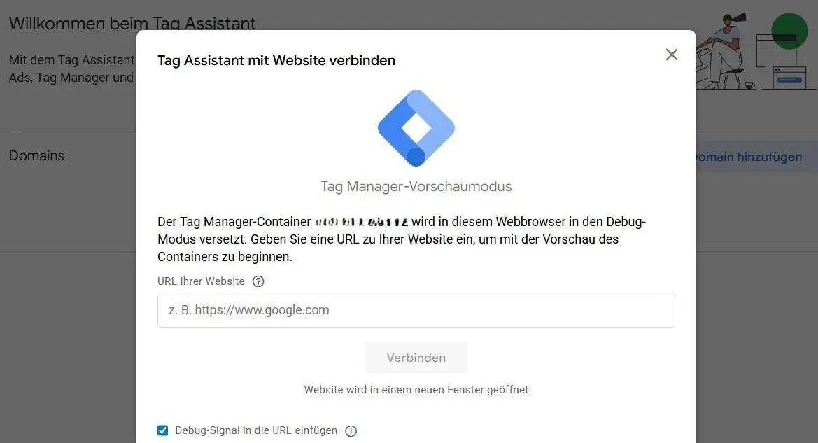 GTM Tag Assistant Bild: GTM Tag Assistant