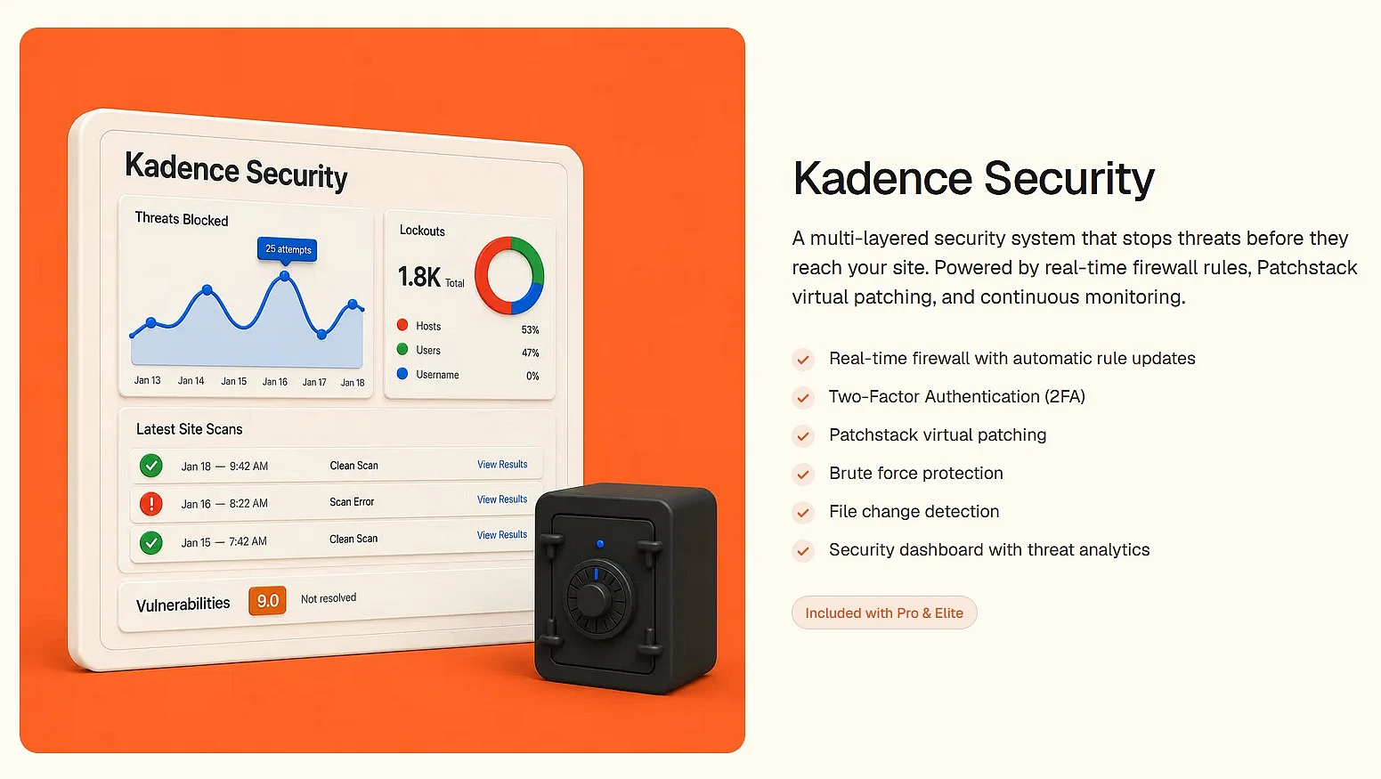 Bild: Website von Kadence Security