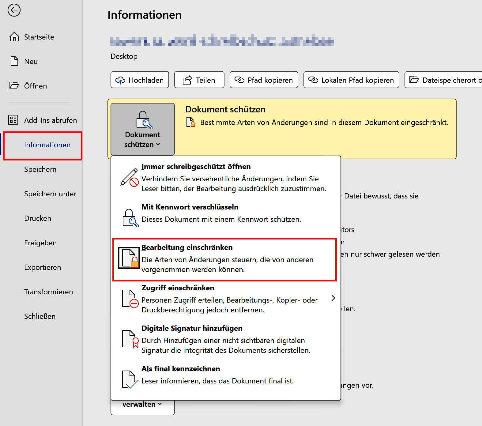Google Kalender In Outlook Schreibschutz Aufheben Word-Schreibschutz aufheben | Mit oder ohne Passwort - IONOS