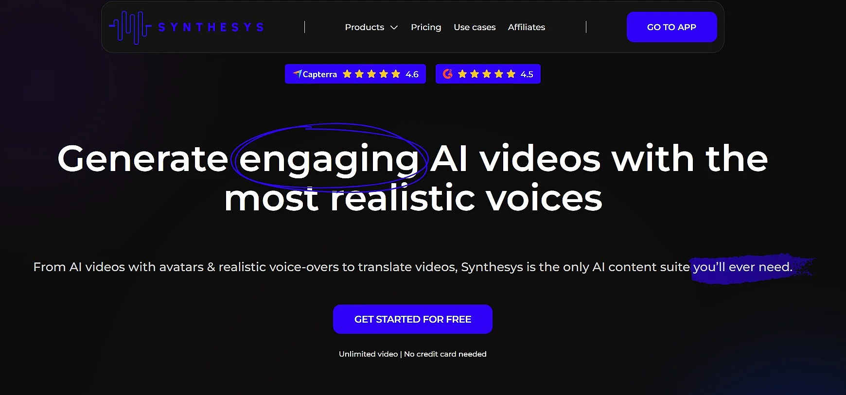 Screenshot der Synthesys-Website Bild: Screenshot der Synthesys-Website