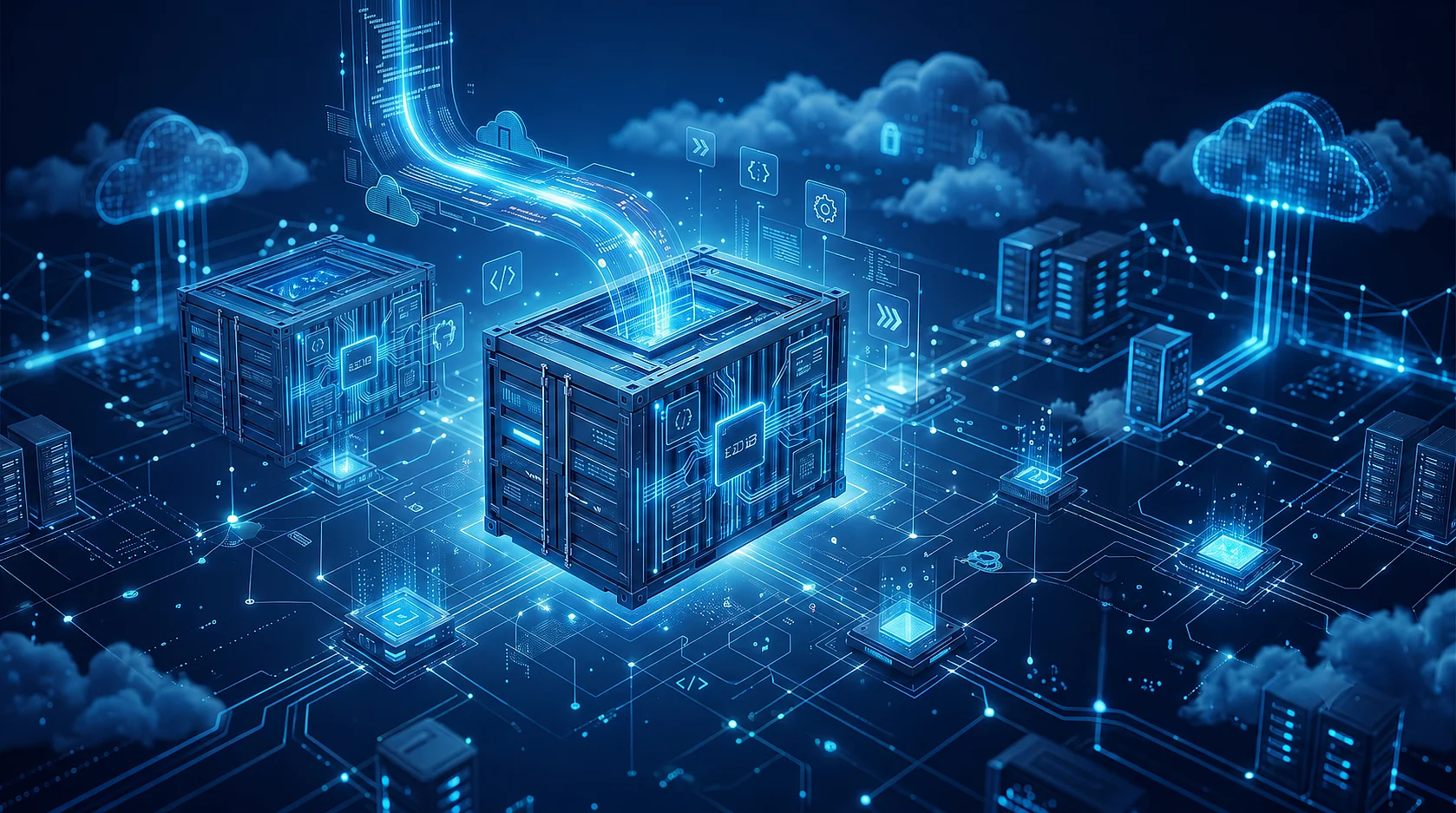 Bild: Cloud-Container: Entwicklung von Anwendungen in der Cloud