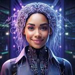 Illustration der KI-Assistentin "Dora Developer" in IONOS GPT
