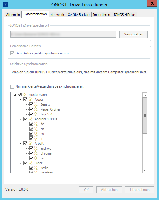Hidrive Ordner Synchronisieren Hidrive Ordner Synchronisieren