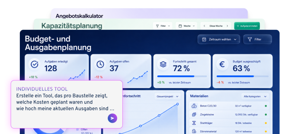 Use Cases für den IONOS KI App & Site Builder