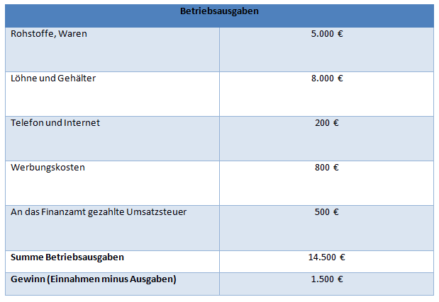 Einnahmenuberschussrechnung Eur Einfach Erstellen Ionos