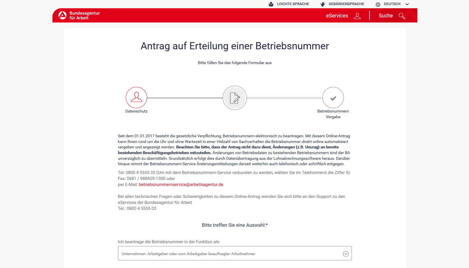 Online einloggen Arbeitnehmer