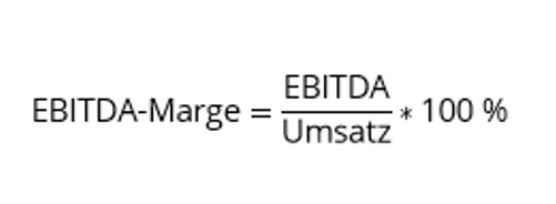Formel zur Berechnung der EBITDA-Marge