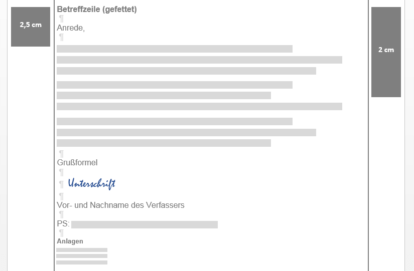 Geschaftsbrief Aufbau Inhalt Und Gestaltung Ionos