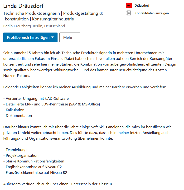 Die Perfekte Linkedin Zusammenfassung So Geht S Ionos