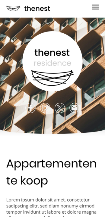 mobile Vorlage Immobilien